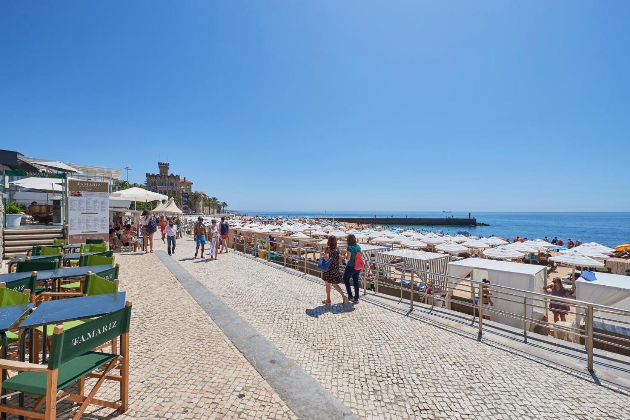 Estoril Beachfront Balcony Apartment Exterior foto